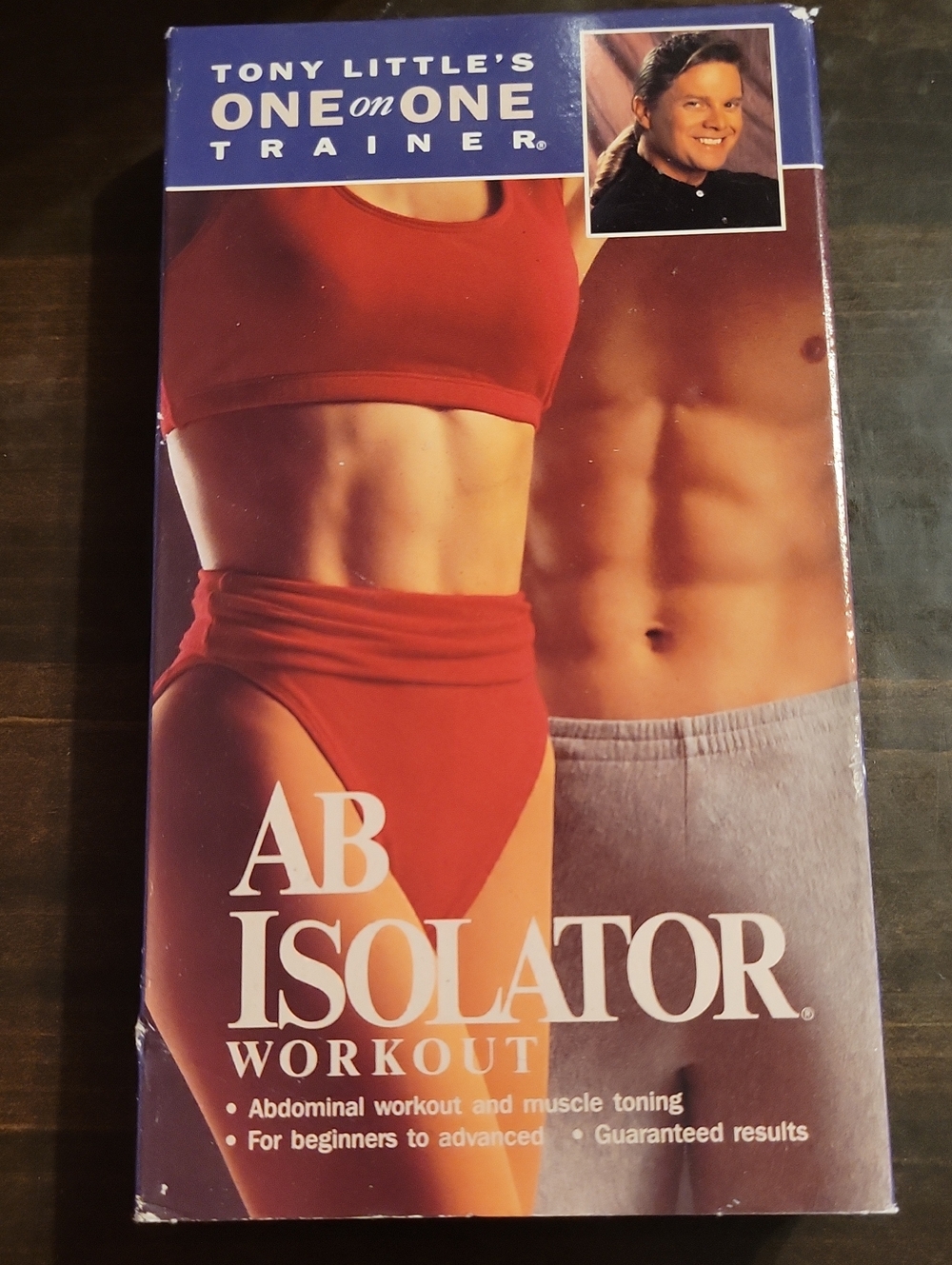 AB Isolator Workout VHS — Red Undershirt Set